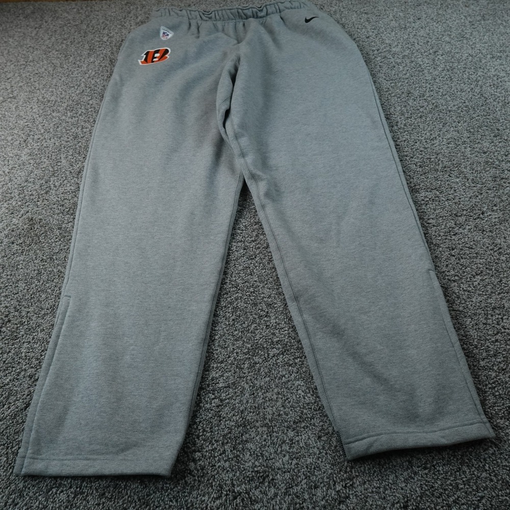Cincinnati Bengals Sweatpants Mens 3XL Gray Nike NFL Football Jogger PantsGym